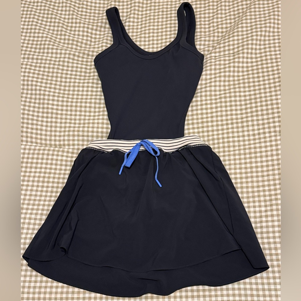 Aerie Offline Backless Workout Romper Skort